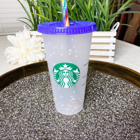Starbucks Color Changing Confetti Cup Rainbow - Picture 5 of 6